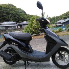 ホンダ  Dio  50cc    AF 34　実動　2スト　上り坂道グングン 走ります！！  前カゴ後カゴあります！の画像
