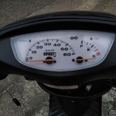 ホンダ  Dio  50cc    AF 34　実動　2スト　上り坂道グングン 走ります！！  前カゴ後カゴあります！の画像
