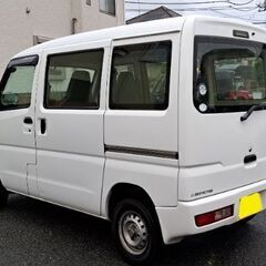 三菱　ミニキャブバン　H26年式　後期型　車検2年付き　箱バン　軽配送　社外ナビ　ETCの画像