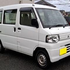 三菱　ミニキャブバン　H26年式　後期型　車検2年付き　箱バン　軽配送　社外ナビ　ETCの画像