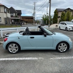 🌟写真追加📷車検R8.4ダイハツ コペン l880k R5.7に全塗装　VWミニ　アイスブルーの画像