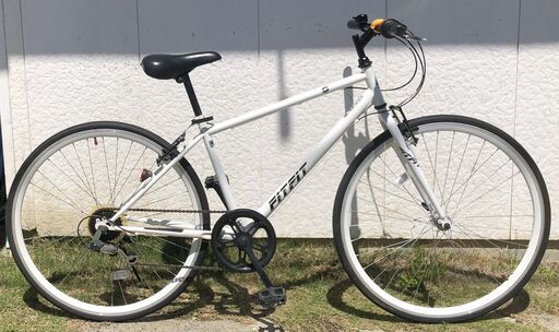 FITFIT27インチクロスバイク外装6段変速 バッテリーライト付き