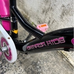 16インチガールズバイク自転車オキナワハイビスカスバイクISLAND Okinawa🍉プロフ必読の画像
