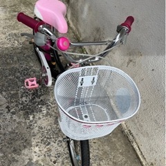 16インチガールズバイク自転車オキナワハイビスカスバイクISLAND Okinawa🍉プロフ必読の画像