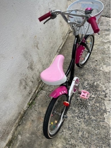 16インチガールズバイク自転車オキナワハイビスカスバイクISLAND Okinawa?プロフ必読