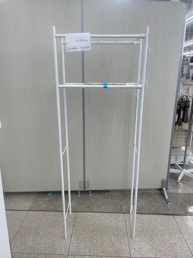 ★ジモティ割あり★  ランドリーラック 白 H155×D30×W58 クリーニング済み TJ5769