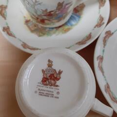 ロイヤルドルトンバニキンズ、ティーセット　の画像