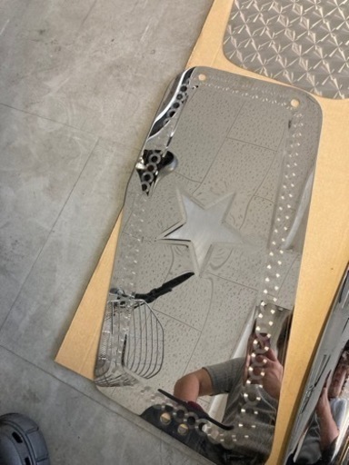 スーパーグレート　安全窓　星ステンレスプレート