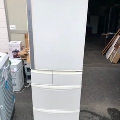 ?4️⃣1️⃣福岡市内配送設置無料　2020年式　パナソニック Panasonic NR-EV41S5-W [冷蔵庫 （411L・右開き） 5ドア ハーモニーホワイト]