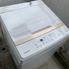 東芝 全自動洗濯機7kg AW-7GME2 2023年製 美品の画像