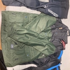 スノーボード4点セット3CS ジャケットパンツ　eb\'s グローブインナーパンツ