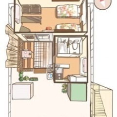 ペットOKな2名さま向けマンスリーマンション