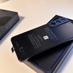 新品 Galaxy S22 ブラック simフリー SCG13 本体 galaxyS22の画像