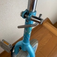 一輪車 ブリヂストン 16インチ 専用スタンド付きの画像