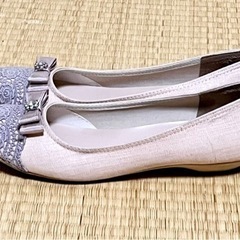 バレエシューズ、パンプス　　24.5cmの画像