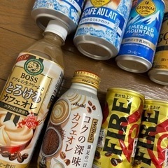 缶コーヒー、カフェラテ、ココア15本セットの画像
