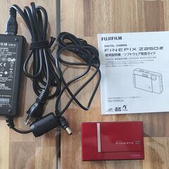 ★配送可能★　デジタルカメラ FinePix (ファインピックス) Z250 レッドの画像