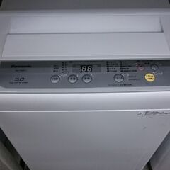 （単身の方などに）パナソニック　全自動洗濯機５.０ｋｇ　２０１７...