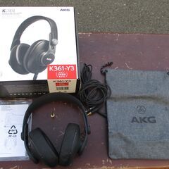 ☆AKG K361-Y3 密閉型モーターヘッドフォン ブラック◆...