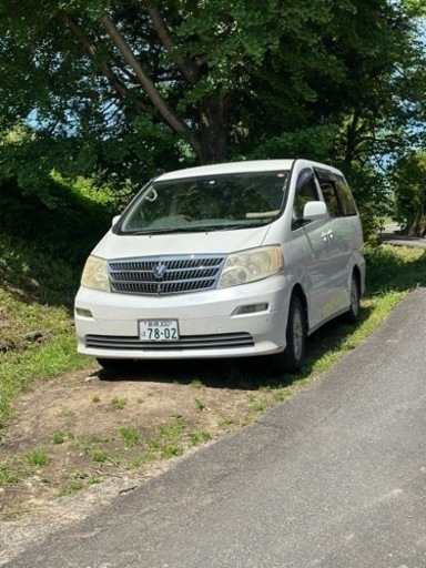 トヨタアルファードG   UA-ANH10W 型式