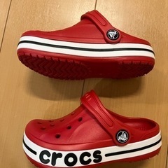 クロックス　子ども18㎝の画像