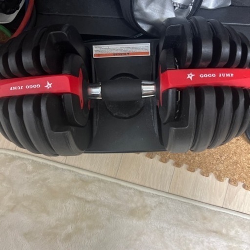 アジャスタブルダンベル2つ