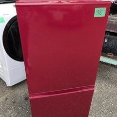 ?3️⃣6️⃣福岡市内配送設置無料 AQR-16F-R 冷蔵庫 ルージュ [2ドア /右開きタイプ /157L]
