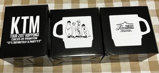 新品未開封　ケツメイシ　非売品マグカップ3個セット\n
