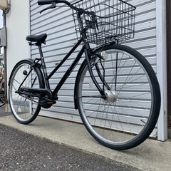 ☆前後タイヤ新品☆ 26型 LEDオートライトシティーサイクル 防犯登録料込