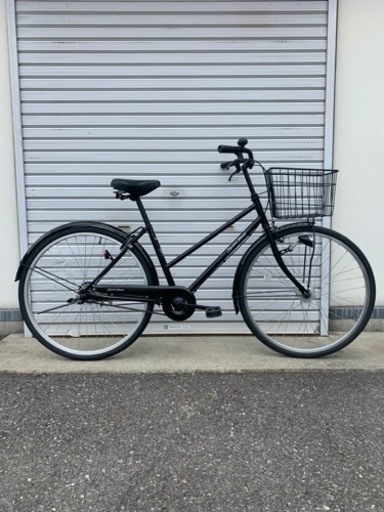 ☆前後タイヤ新品☆   26型　LEDオートライトシティーサイクル　防犯登録料込価格︎‼︎