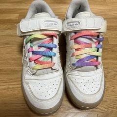 adidas  23cm　フォーラムローレインボー