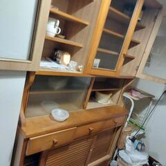 家具 収納家具 食器棚、キッチン収納  差し上げますの画像