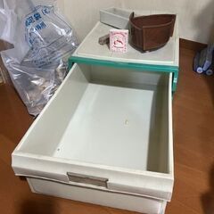 見慣れた衣装ケース　上も一緒
