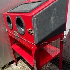 イリイ　サンドブラストキャビネット TR-206SB カビ、汚れ、錆ありの画像