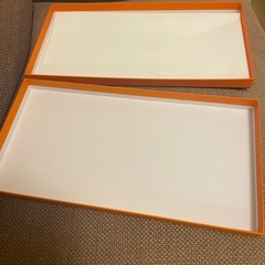 エルメス ストール 箱2点＆ショッパーの画像