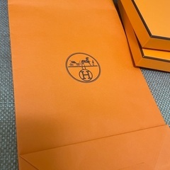 エルメス ストール 箱2点＆ショッパーの画像