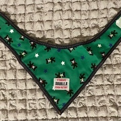 (受付終了)★ ミキハウス　DOUBLE.B ダブルB★ カバーオール(ロンパース)とスタイのセットの画像