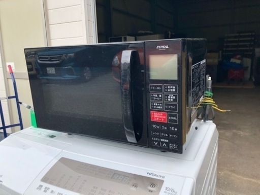 ZEPEAL 16Lフラットオーブンレンジ DFO-G1621 2023年製 ZEPEAL ゼピール 16L フラットオーブンレンジ DFO-G1621