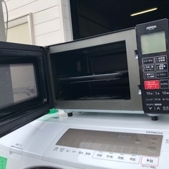 福岡市内配送無料　2023年式 ZEPEAL ゼピール 16Lフラットオーブンレンジ DFO-G1621 ブラックの画像