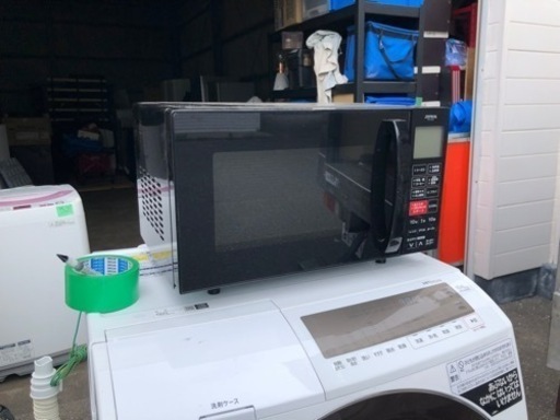 福岡市内配送無料　2023年式 ZEPEAL ゼピール 16Lフラットオーブンレンジ DFO-G1621 ブラック
