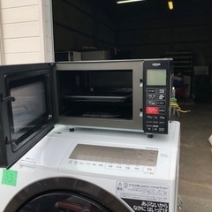 福岡市内配送無料　2023年式 ZEPEAL ゼピール 16Lフラットオーブンレンジ DFO-G1621 ブラックの画像