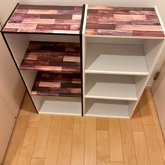 家具 収納家具 カラーボックスの画像