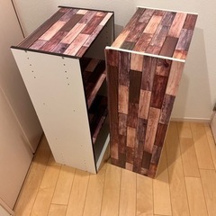 家具 収納家具 カラーボックスの画像