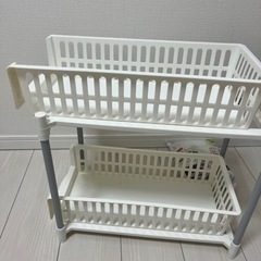 【亀戸】Nスライドトレー2段ラック