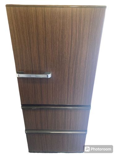 ☆中古￥26,800！AQUA　272㍑3ドア冷蔵庫　家電　2021年製　AQR-SV27K(T)型　幅60㎝ｘ奥行66㎝ｘ高さ142㎝　【BE031】
