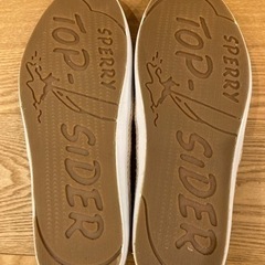 【SPERRY TOPSIDER・デッキシューズ】 26.5cmトップサイダーの画像