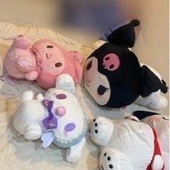 【終了】8-2番目【本文ご確認ください/対面のみ/マンションでの非対面不可 ぬいぐるみ【サンリオ】他にもポケモンやディズニー、アニマル、BTS関連など出品予定です5/9中にすべてアップしますの画像