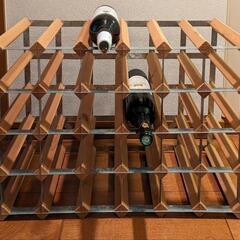 ワインラック(木製)の画像