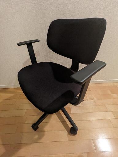【無印良品】ワーキングチェア 背座ワイドタイプ\n\n