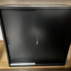 引戸書庫 3段 スチール書庫 引違い書庫 キャビネット オフィス...